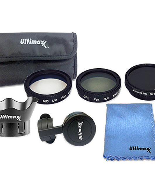 Ultimaxx Studio Series 7-Piece Filter Kit for DJI Phantom 4 – ND, CPL & UV Drone Camera Lens Filter Set