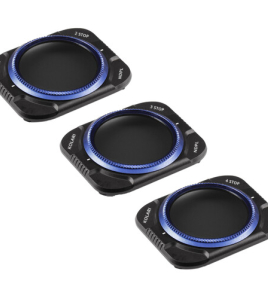 Kolari Vision ND/PL Filter Set for DJI Air 2S (3-Pack, 2–4 Stops) – Hybrid Polarizing ND Drone Camera Filters for Cinematic Aerial Photography