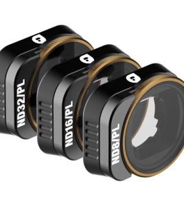 PolarPro Vivid Collection ND/PL Filter Set for DJI Mini 3 Pro &amp; Mini 3 – ND8/PL, ND16/PL, ND32/PL CinemaSeries Glass