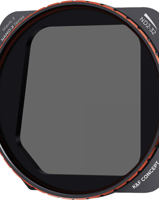 K&F Concept Nano-X VND2-32 Filter for DJI Mavic 3 & Mavic 3 Cine – Variable ND Drone Camera Lens Filter for Cinematic Control