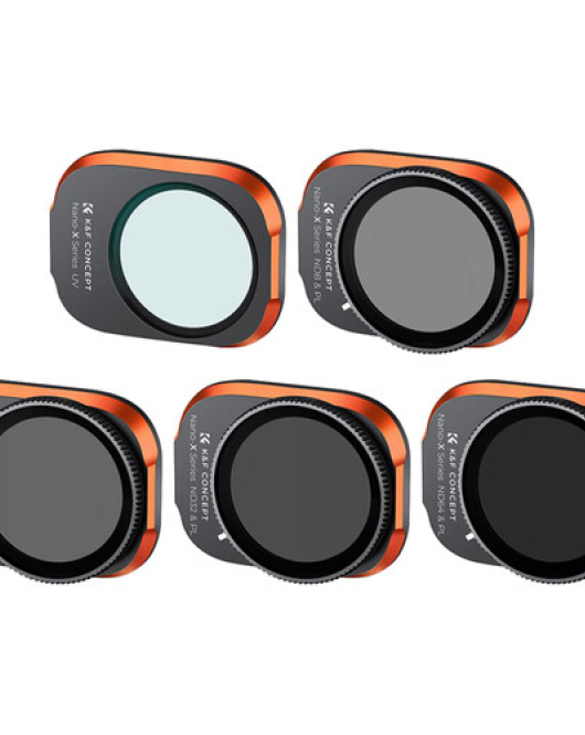 K&F Concept 5-Pack Filter Kit for DJI Mavic Mini 3 – ND, CPL & UV Professional Drone Camera Filters