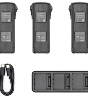 DJI Battery Kit for Mavic 3 Enterprise – Intelligent Flight Battery Charging Bundle
