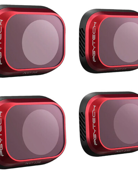 PGYTECH ND Filter Set for DJI Mini 3 – ND16/ND64/ND128/ND256 Professional Drone Camera Lens Filters