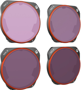 PGYTECH ND/PL Filter Set for DJI Mavic 3 Pro (4-Pack) – Professional Hybrid Neutral Density Polarizer Drone Camera Filters for Cinematic Aerial Photography