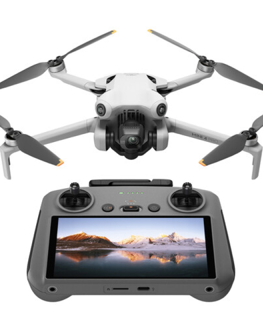 DJI Mini 4 Pro Drone with RC 2 Controller – Ultra-Light 4K HDR Camera Drone with Smart Tracking & Obstacle Avoidance