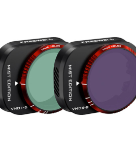 Freewell Mist Variable ND Filter Kit for DJI Mini 4 Pro (2-Pack) – Glow Mist &amp; ND2–ND32 Cinematic Drone Lens Filters
