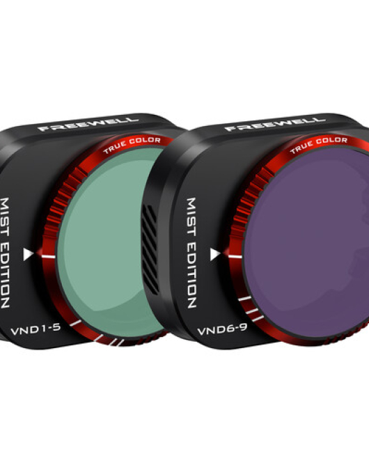 Freewell Mist Variable ND Filter Kit for DJI Mini 4 Pro (2-Pack) – Glow Mist & ND2–ND32 Cinematic Drone Lens Filters