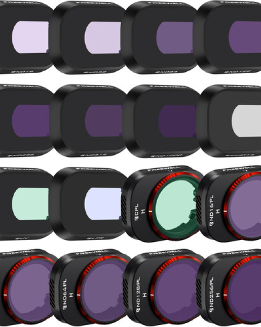 Freewell Mega Filter Kit for DJI Mini 4 Pro (16-Pack) – ND, CPL & Hybrid Drone Camera Lens Filter Set