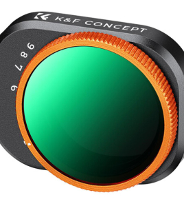 K&amp;F Concept Nano-X Series Variable ND32–ND512 Filter for DJI Mini 4 Pro – 5–9 Stop Green Coated Adjustable ND Lens Filter