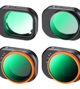 K&amp;F Concept Nano-X Series Filter Kit with Green Coating for DJI Mini 4 Pro (4-Pack) – Professional ND Drone Camera Filter Set for Cinematic Aerial Photography