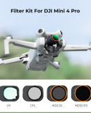K&F Concept Nano-X Series Filter Kit with Green Coating for DJI Mini 4 Pro (4-Pack) – Professional ND Drone Camera Filter Set for Cinematic Aerial Photography K&F Concept Nano-X Series Filter Kit with Green Coating for DJI Mini 4 Pro (4-Pack) – Professional ND Drone Camera Filter Set for Cinematic Aerial Photography