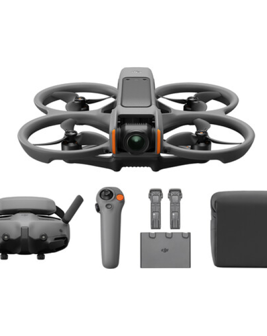 DJI Avata 2 FPV Drone Fly More Combo with Goggles 3 (3 Batteries) – 4K Stabilized Camera Immersive FPV Kit