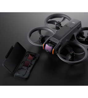 DJI ND Filter Set for Avata 2 (3-Pack) – Official Drone Camera Lens ND8/ND16/ND32 Filters for FPV Cinematic Footage