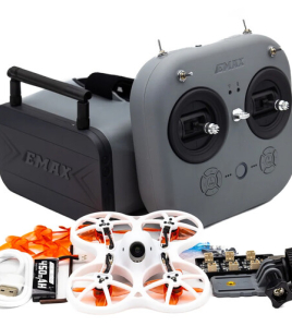 EMAX EZ Pilot Pro RTF FPV Drone with Goggles &amp; Controller – Beginner-Friendly Indoor Racing Drone Kit with Ready-to-Fly FPV System