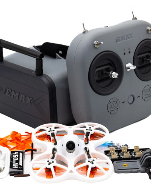EMAX EZ Pilot Pro RTF FPV Drone with Goggles & Controller – Beginner-Friendly Indoor Racing Drone Kit with Ready-to-Fly FPV System