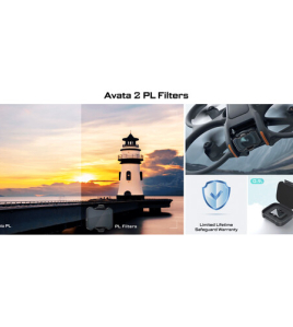 Freewell Circular Polarizer (CPL) Filter for DJI Avata 2 – FPV Drone Camera Lens Filter for Glare Reduction Color Enhancement