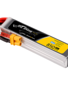 Tattu R-Line 850mAh 2S 7.6V HD 95C LiPo Long Pack Battery with XT30 Plug – High Performance FPV Racing Battery