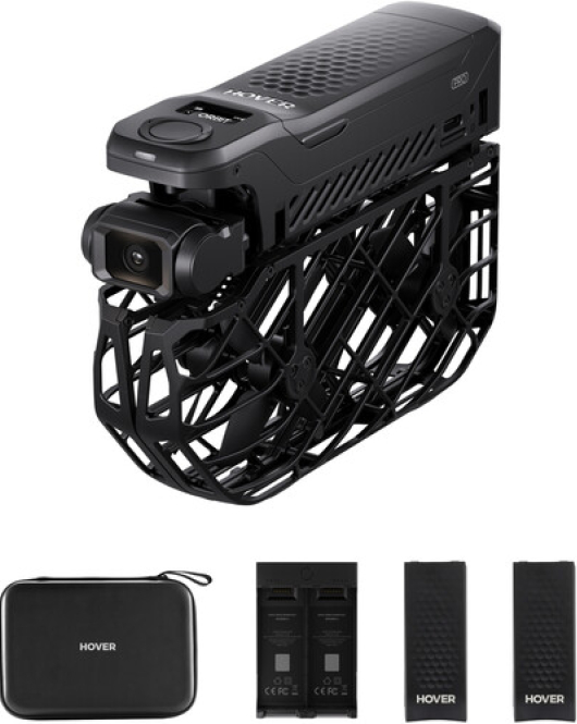 HOVERAir X1 PRO Retail Combo with Beacon Kit – AI Self-Flying 4K Camera Drone with Smart Tracking & Hands-Free Control