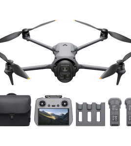DJI Mavic 4 Pro Drone with Fly More Combo &amp; Travel Accessory Kit – Advanced 4K/8K Camera Drone with Extended Flight Time &amp; Professional Carry Set