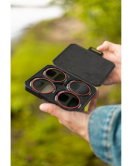 Freewell All-Day ND/PL Filter Set for DJI Mavic 4 Pro (8-Pack) – Hybrid ND Polarizer Drone Camera Lens Filters