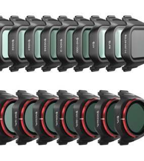 Freewell Mega 16-Filter Kit for DJI Mini 5 Pro – ND, CPL & Hybrid Drone Camera Lens Filter Set