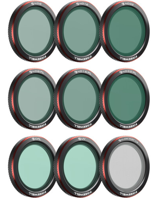 Freewell Mega Filter Kit for DJI Neo 2 (9-Pack) – Professional Drone Camera Lens Filter Set for Cinematic Aerial Photography Freewell Mega Filter Kit for DJI Neo 2 (9-Pack) – Professional Drone Camera Lens Filter Set for Cinematic Aerial Photography