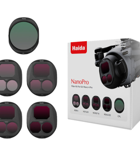 Haida NanoPro CPL/Split ND 5-Filter Kit for DJI Mavic 4 Pro – Professional Drone Camera Lens Filter Set