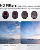 Haida NanoPro CPL/Split ND 5-Filter Kit for DJI Mavic 4 Pro – Professional Drone Camera Lens Filter Set
