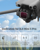 Haida NanoPro CPL/ND 4-Filter Kit for DJI Mini 5 Pro – Professional Drone Camera Lens Polarizer & ND Filter Set