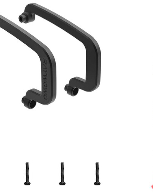 Raywowo Gimbal Protection Bar for DJI Avata 2 (Black, Pair) – FPV Drone Camera & Gimbal Crash Guard Set