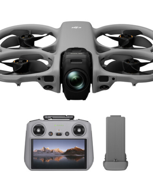 DJI Avata 360 FPV Drone with RC 2 – Immersive 4K CineWhoop Drone with Smart Controller & Stabilized Video