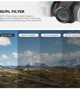 Freewell Bright Day Filter Kit for DJI Neo 2 (3-Pack) – ND &amp; CPL Drone Camera Filters for Cinematic Aerial Photography