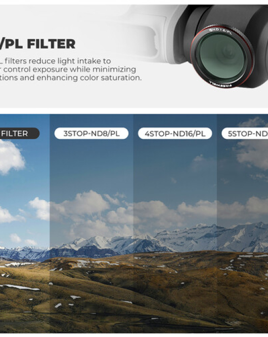 Freewell Bright Day Filter Kit for DJI Neo 2 (3-Pack) – ND & CPL Drone Camera Filters for Cinematic Aerial Photography Freewell Bright Day Filter Kit for DJI Neo 2 (3-Pack) – ND & CPL Drone Camera Filters for Cinematic Aerial Photography