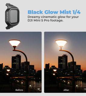 Freewell Mega 16-Filter Kit for DJI Mini 5 Pro – ND, CPL & Hybrid Drone Camera Lens Filter Set