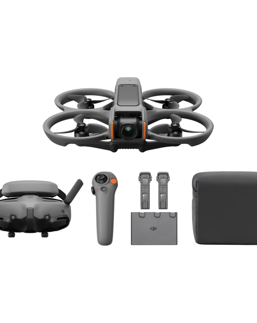 DJI Avata 2 FPV Drone Fly More Combo (3 Batteries) with Hard Case & Accessory Kit – 4K Stabilized Camera FPV Drone