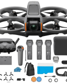 DJI Avata 2 FPV Drone Fly More Combo (3 Batteries) with Hard Case & Accessory Kit – 4K Stabilized Camera FPV Drone