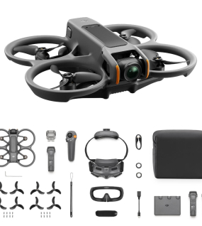 DJI Avata 2 FPV Drone Fly More Combo (3 Batteries) with Hard Case & Accessory Kit – 4K Stabilized Camera FPV Drone