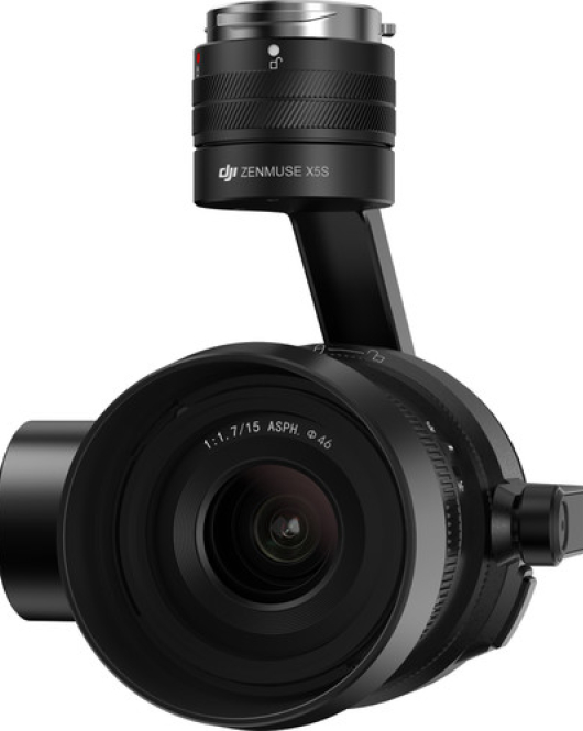 DJI Zenmuse X5S with MFT 15mm f/1.7 ASPH Lens for Inspire 2 Drone