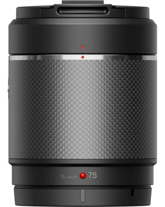 DJI DL 75mm f/1.8 Telephoto Lens – Professional Portrait & Cinematic Lens for Inspire 3 & Zenmuse X9