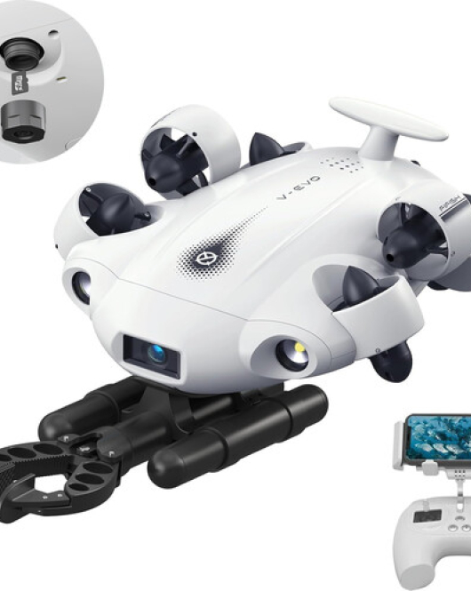 QYSEA FIFISH V-EVO Underwater AI ROV with 4K Camera, Robotic Arm & Smart Control System