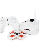 EMAX EZ Pilot Beginner Indoor Racing Drone (RTF) – Ready-to-Fly FPV Training Quadcopter with Safe Flight System