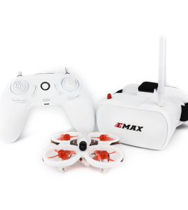 EMAX EZ Pilot Beginner Indoor Racing Drone (RTF) – Ready-to-Fly FPV Training Quadcopter with Safe Flight System