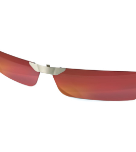 Rochester Optical Sun Shield for Epson Moverio BT-300 Smart Glasses (Dark Red)