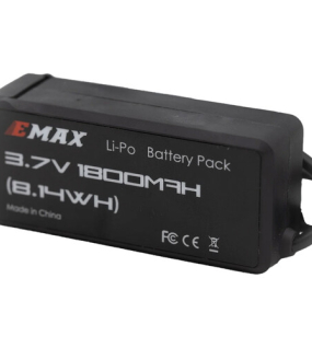 EMAX Transporter FPV Goggles – 5.8GHz Wireless FPV Drone Goggles with Built-in DVR