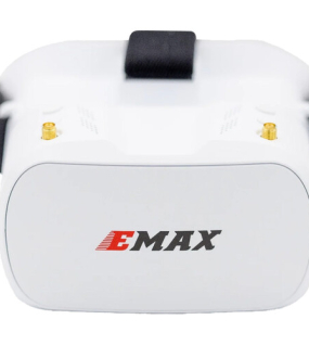 EMAX Transporter FPV Goggles – 5.8GHz Wireless FPV Drone Goggles with Built-in DVR