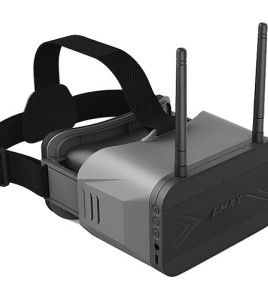 EMAX Transporter 2 Analog FPV Goggles with DVR and Removable LCD Screen