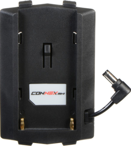 Amimon CONNEX Mini Ground Unit Battery Mount Adapter – Sony DV Battery Power Mount Plate for CONNEX Receiver