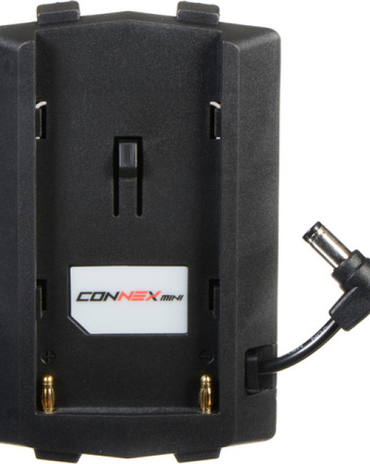 Amimon CONNEX Mini Ground Unit Battery Mount Adapter – Sony DV Battery Power Mount Plate for CONNEX Receiver