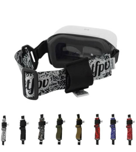 FatStraps Walksnail Goggles L FPV Goggle Strap – Replacement Head Strap for Walksnail Goggles