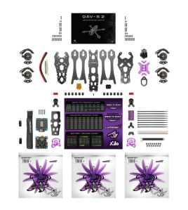 Beginner DIY FPV Drone Bundle – QAV-S 2 Bardwell SE 5” Frame with Fat Shark HDO+ Goggles &amp; Walksnail Avatar HD Pro System